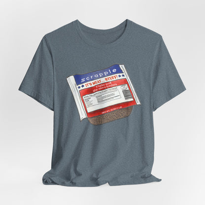 Scrapple Tee - Unisex Short Sleeve Graphic Shirt