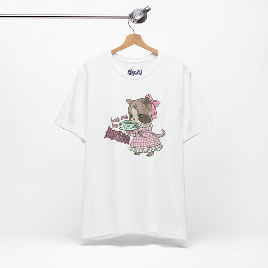 Let Me Be A Hater Fancy Cat Tee, Grunge Victorian Cat Shirt, Gift for Haters, Quirky Cat Apparel, Vintage Kitty Shirt